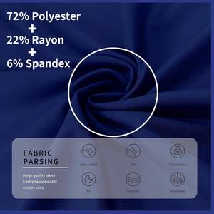 Conjunto de uniformes médicos de hospital de calidad superior al por mayor uniforme médico enfermera unisex pantalones de Jogger suministro de logotipo personalizado superior - Product Image 6