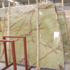 Losas de Ónix Verde Butak, Piedra de Ónix Verde Natural, Baldosas de Ónix Verde Pulido, Encimera, Revestimiento de Paredes, Decoración de Interiores - Product Image 1