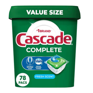 Dosettes complètes pour lave-vaisselle Cascade-Fresh Scent ActionPacs, 78 pièces - Product Image 2