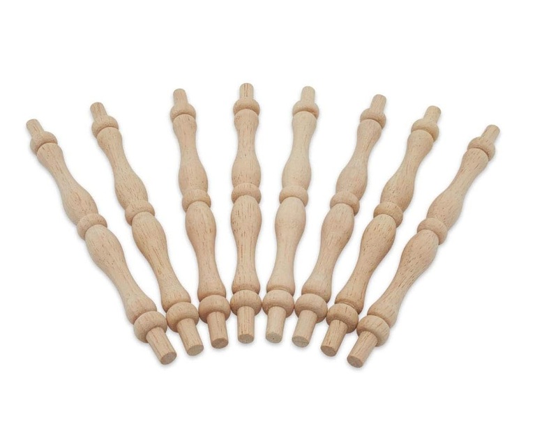 Wood Spindles 10 82inch 27 5cm
