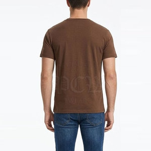 เสื้อยืดผู้ชายถักประดับคริสตัลทันสมัย แขนสั้น สไตล์ทางการ แฟชั่นสุดเท่สำหรับลุคสตรีท - Product Image 4