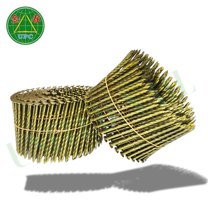 Clavos de bobina de acero de alta resistencia Diseño de vástago de tornillo suave duradero con estilo de cabeza a cuadros Precios competitivos para ensamblaje de palés - Product Image 6