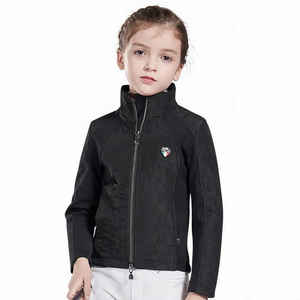 Chaqueta Ecuestre para exteriores de primavera y otoño para niños OEM, chaqueta cálida a prueba de viento para ropa de equitación - Product Image 6
