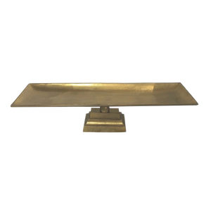 Bandeja para servir chocolate con acabado de bronce Premium de forma curva con el mejor diseño y acabado suave Decoración elegante para el hogar y entretenimiento - Product Image 5