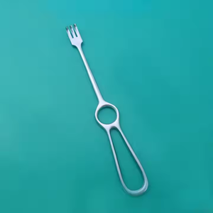 Prix d'usine : Ensemble d'instruments chirurgicaux en acier inoxydable, Écarteur de Volkman à 6 branches émoussées avec source d'alimentation manuelle par Surgiright - Product Image 3