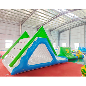 Airtight <b>Inflatable</b> Pool <b>Slide</b> PVC <b>Water</b> Park Combination Equipment for Backyard Indoor Outdoor - Product Image 2