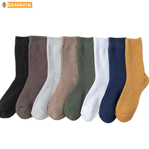 Samavia Rắn Màu Dệt Kim Vớ Thể Thao Cho Thể Thao Sử Dụng Được Làm Từ <span class=keywords><strong>Spandex</strong></span> <span class=keywords><strong>Nylon</strong></span> Và Cotton Pha Trộn Mới Nhất Hợp Thời Trang Vớ - Product Image 3