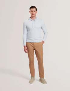 Sudadera con capucha de mezcla de lana orgánica personalizable para hombre, jersey de calle con capucha para la temporada de invierno - Product Image 2