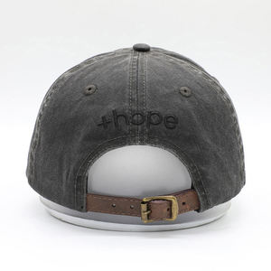 3D bordado unisex, poliéster/algodón gorras de béisbol al por mayor Gorras lavado ácido deportes al aire libre sombreros de béisbol sombreros de 5 paneles - Product Image 4