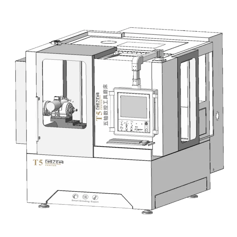 T5 MX5 5 axes coupeur de métal tour CNC centre d'usinage meuleuse de machine-outil