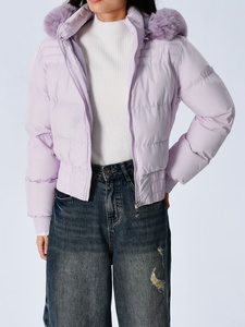 High Quality Women Puffer Jacket Women New Fashion Women Puffer <b>Coat</b> Waterproof <b>Winter</b> Bubble Puffer Full Sleeve <b>Thick</b> Polyester - Product Image 2