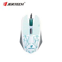 Combinaison de souris de jeu filaire arc-en-ciel dorée Jertech KM950 étanche et ergonomique pour PC Gamer compatible USB ordinateur portable/ordinateur