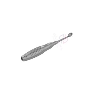 Cureta Dérmica Recta de Acero Inoxidable OEM de 180 mm No. 4, 11.5 mm de Ancho, Herramienta Quirúrgica Reutilizable para Curetaje de Piel, Agarre Ergonómico, CE - Product Image 4