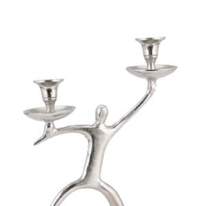 Vente en gros de bougeoirs en métal au fini antique, présentoirs décoratifs élégants pour mariages, événements et décoration intérieure - Product Image 2