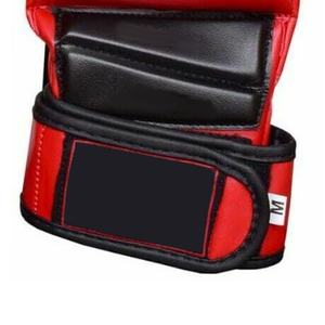 Guantes de MMA para Adultos, Medios Dedos, Material PU Resistente, Absorben la Humedad, Cierre de Gancho y Bucle, Unisex, Protección y Comodidad para el Gimnasio - Product Image 5