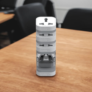 Porodo Universal <b>AC</b> <b>Power</b> <b>Adapters</b> Over 150 Countries Compatibility - Product Image 6