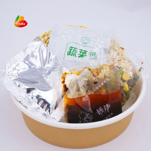 แพ็คเก็ตซอสเปรี้ยวหวานบะหมี่กึ่งสำเร็จรูปปรุงรสผักแห้งสำหรับราเม็ง - Product Image 3