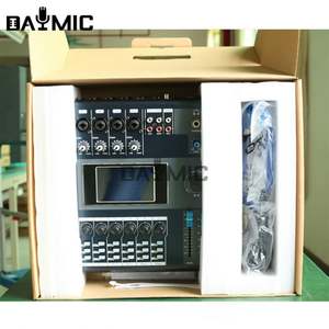 Aoshen หน้าจอ 6 <span class=keywords><strong>ช่อง</strong></span> DJ คอนโซลเสียงดิจิตอลมิกเซอร์บันทึก<span class=keywords><strong>เพลง</strong></span>มิกเซอร์เสียง - Product Image 4