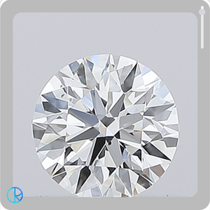 Diamante natural suelto de corte brillante redondo, certificado por GIA, 0.4 quilates, color E, claridad SI1, para la elaboración de joyas. - Product Image 1