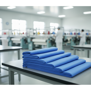 Kosite KT-SMS Nonwoven Fabric 60gsm 125 Inch <b>Laminated</b> Polypropylene Breathable Water Resistant Hospital Use - Product Image 6