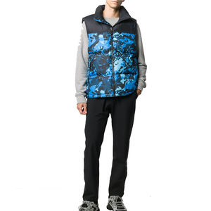 Chaleco Acolchado Fino de Lona para Hombre, Hecho en Fábrica, para Uso en Clima Frío, Resistente al Viento, Transpirable, Precio al por Mayor - Product Image 3