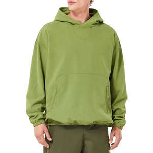 Sudaderas con capucha informales para hombre de calidad superior de gama alta con estampado de bordado de logotipo personalizado patrón sólido para ropa de invierno - Product Image 1
