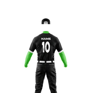 2025 nouvel ensemble complet d'uniformes de softball et de baseball à sublimation personnalisée comprenant des maillots et des pantalons respirants en gros - Product Image 6