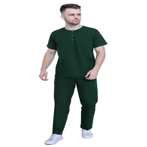 Conjuntos de uniformes de Enfermería de tela tejida ecológica de alta calidad OEM/DOM hermoso diseño de uniformes de hospital personalizables - Product Image 6