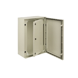 Per SCHNEIDER ELECTRIC: Porta Interna Reversibile NSYPAP86G con 2 Serrature, Motivo a Griglia per Elettronica e Strumentazione PLM86 - Product Image 1