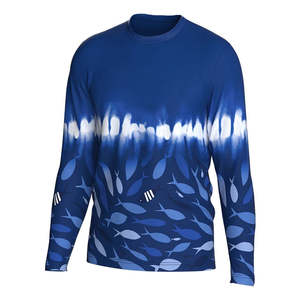 Camisetas de pesca de secado rápido con protección solar de alta calidad, camisetas de manga larga con estampado de sublimación para rendimiento deportivo personalizado - Product Image 4