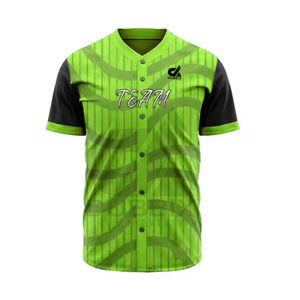 ชุดเบสบอลโพลีเอสเตอร์ 100% ระบายอากาศได้ดี ราคาขายส่งปี 2025 ออกแบบโลโก้ตามสั่งสำหรับทีม พร้อมจำหน่าย - Product Image 3