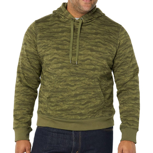 Conjuntos de chándal para hombre Jersey de color sólido con capucha y pantalón largo Chándal de dos piezas Trajes de sudor - Product Image 3