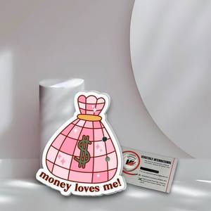 Plaques à cils magnétiques en acrylique personnalisables, motif dollar, cœur, fleur, écologiques, marque privée - Product Image 2