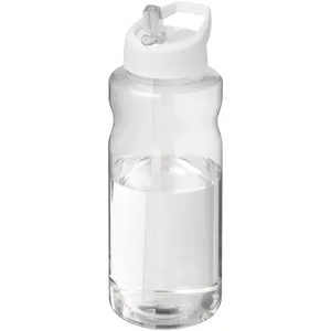 ขวดน้ำ H2O Active 1 ลิตร แบบใช้ซ้ำได้ สำหรับเล่นกีฬา ฐานใหญ่ พร้อมอุปกรณ์เสริมปรับแต่งได้ ผลิตในสหราชอาณาจักร - Product Image 1