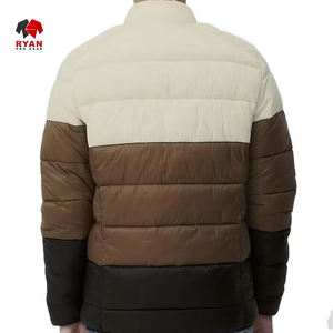 Veste d'hiver matelassée pour homme, logo personnalisé, conception OEM, tissu respirant, isolée - Product Image 2