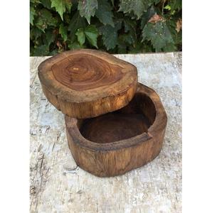 Cendrier en bois rustique pour patio jardin ou balcon - Product Image 6