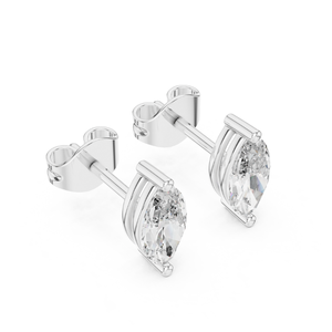 Pendientes de diamantes de corte Marquesa de 0,10 CT para mujer, joyería fina de lujo, proveedores mayoristas minoristas - Product Image 3