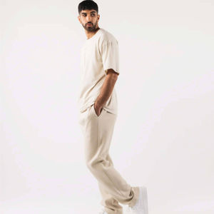 T-shirt vintage surdimensionné pour homme en coton microfibre 100% avec logo personnalisé, taille Puff Logo, style hip-hop, 200 g - Product Image 2