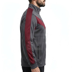 Veste d'entraînement athlétique pour homme à fermeture éclair intégrale, vêtement de sport moderne, veste de course légère, vêtements de performance pour l'extérieur - Product Image 6