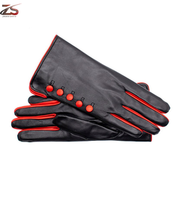 Guantes de cuero Hombres y mujeres Guantes de cuero de moda Nuevos diseños Cómodos Moda de Venta caliente en material de alta calidad - Product Image 2