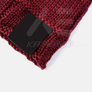 Pakistán Fabricación Últimos gorros Sombrero Logotipo personalizado Gorros Sombrero Color sólido Jacquard Gorros Sombrero - Product Image 4