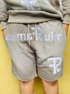 Conjuntos de sudaderas y pantalones cortos Vintage de alta calidad, jersey con capucha bordada con lavado ácido, chándal desteñido al sol de algodón de Hip Hop - Product Image 3