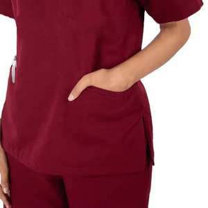 Uniformes Médicos de Spandex Personalizados a la Moda, Diseña Tus Propios Uniformes de Hospital, Conjuntos al por Mayor que Incluyen Chaqueta Médica y Pantalones Deportivos - Product Image 4