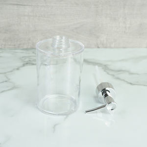 ไต้หวันทำจากพลาสติกใสอเนกประสงค์ขนาด11ออนซ์ขวดโลชั่นสำหรับใช้ในห้องน้ำสำหรับบ้านและโรงแรม - Product Image 4