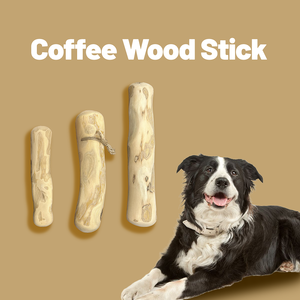 Viet Nam OEM/ODM Café Nouveau Bois Chien À Mâcher Top 200-700 gr Jouet Naturel sans produits chimiques Dans Le Paquet De Carton - Product Image 6