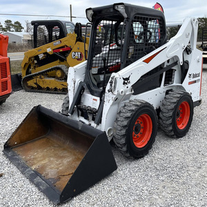 Minicargadora Bobcat S570 usada, 61HP, 1.5 toneladas, elevación vertical, equipo de construcción con dirección hidráulica. - Product Image 1