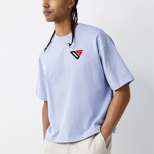 เสื้อยืดผู้ชายผ้าฝ้าย100% แขนครึ่งพิมพ์โลโก้แบบกำหนดเอง - Product Image 3