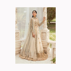 Vêtement ethnique en gros attrayant Georgette broderie Lehenga Choli avec Dupatta indien et pakistanais vêtements de mariage - Product Image 5