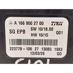 Freno Centrale Stock MERCEDES Classe A W176 Serie AMG A1669002700 607951 (K9K) diesel 1461 (13>) - Product Image 4