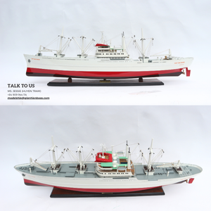 CAP SAN DIEGO CARGO SHIP Modelo Pintado a mano Resina Amor Decoración náutica Regalo para el hogar Vietnam - Product Image 1